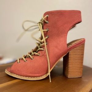 Perfect Spring Peep Toe Booties